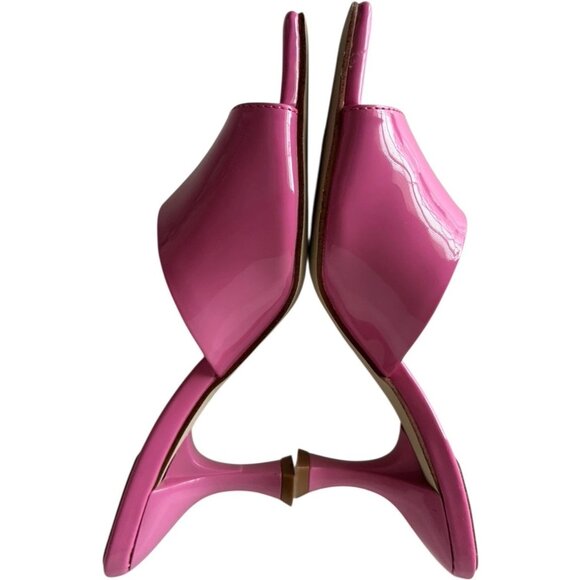 Jeffrey Campbell Heel Mule Women 7.5 kitten heel bubble gum pink barbie girlcore - Picture 8 of 14